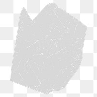 Gray marble textured badge transparent png