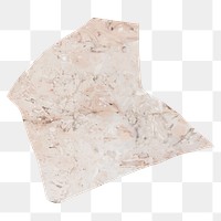 Brown marble textured badge transparent png