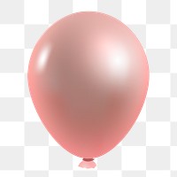Pink glitz party balloon transparent png