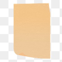 Beige paper note social ads template transparent png