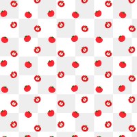 Png red tomato pattern transparent background