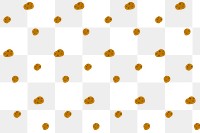 Png cookie pattern transparent background