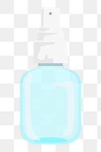 Hand sanitizer bottle to anti coronavirus element transparent png