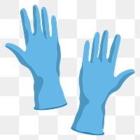 Wearing gloves to prevent the spread of coronavirus transparent png<br /> 