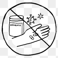 Antibiotics do not work against the coronavirus