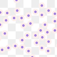 Purple coronavirus background transparent png