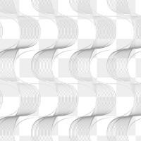 Gray wave abstract patterned background design element 