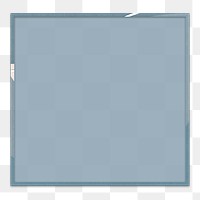 Png blank frame minimalist aesthetics with dull colors