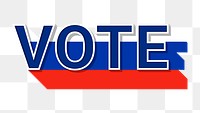 Vote text Russia flag png election