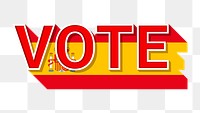 Vote text Spain flag png election