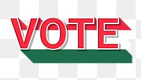 Vote text Hungary flag png election