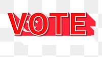 Vote text Singapore flag png election