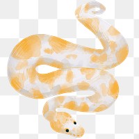 Ball Python watercolor transparent png