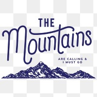 Mountain shape for logo transparent png