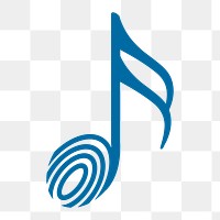 Sixteenth png icon musical note flat design