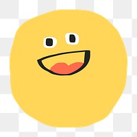 PNG smiley face sticker doodle emoticon icon