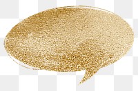 Png glitter speech bubble sticker