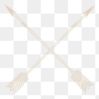  Png crossed arrow logo in rodeo theme