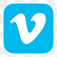 Vimeo png social media icon. 7 JUNE 2021 - BANGKOK, THAILAND