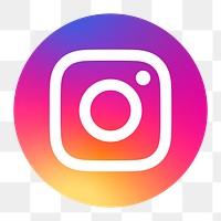 Instagram png social media icon. 7 JUNE 2021 - BANGKOK, THAILAND