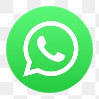 WhatsApp png social media icon. 7 JUNE 2021 - BANGKOK, THAILAND