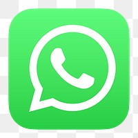 WhatsApp png social media icon. 7 JUNE 2021 - BANGKOK, THAILAND