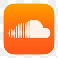 SoundCloud png social media icon. 7 JUNE 2021 - BANGKOK, THAILAND