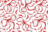 Png red ribbon Christmas background