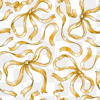 Gold ribbon png background