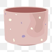 Plant pot PNG image clipart for gardening