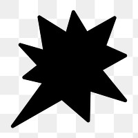 Boom png web UI icon in flat style