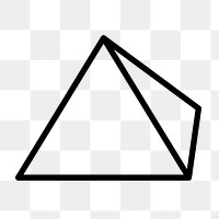 Pyramid png graphic design icon business symbol