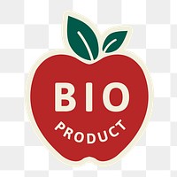 Png bioproducts business logo food packaging sticker