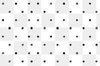 Png pattern of polka dot ink brush texture transparent background