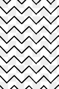 Png pattern of chevron ink brush texture transparent background