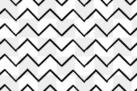 Png pattern of zigzag ink brush texture transparent background