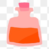 Alchemy ink container icon png mystic sticker illustration minimal