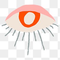 Alchemy eye icon png mystic clipart illustration minimal