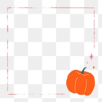 Happy Halloween frame png transparent background