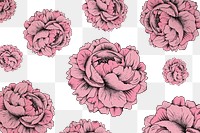 Rose png pattern background background