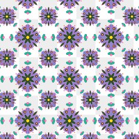 Png Indian mandala flower pattern transparent background