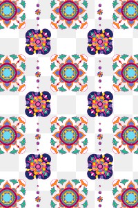 Diwali Indian mandala png pattern background