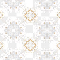 Mandala oriental pattern png transparent background