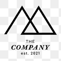 Modern business branding png logo design