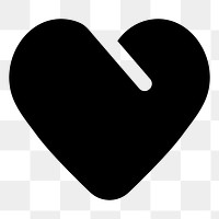 Business logo png heart shape design