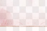 Pink aesthetic marble png golden sparkly transparent background