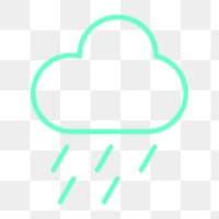 PNG rain icon weather widget user interface