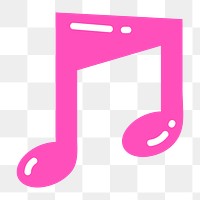 PNG music icon funky social media story sticker