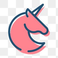 Png unicorn icon business strategy symbol