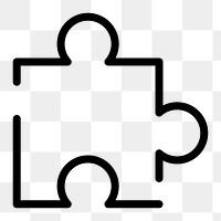 Jigsaw png icon business solution symbol